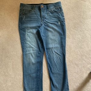 Democracy Size 14 distressed jeans